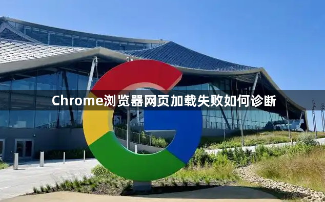 Chrome浏览器网页加载失败如何诊断1