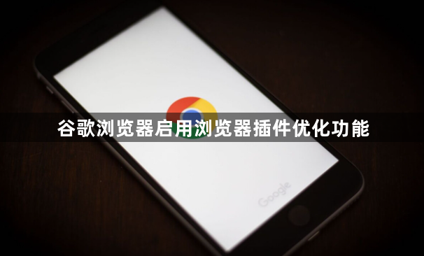 谷歌浏览器启用浏览器插件优化功能1