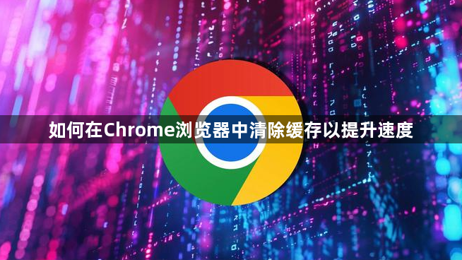 如何在Chrome浏览器中清除缓存以提升速度1