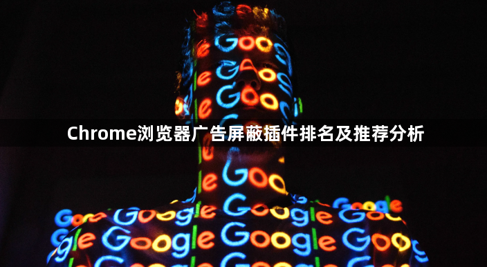 Chrome浏览器广告屏蔽插件排名及推荐分析1