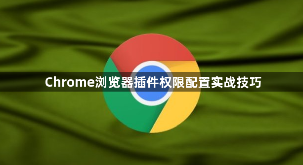 Chrome浏览器插件权限配置实战技巧1