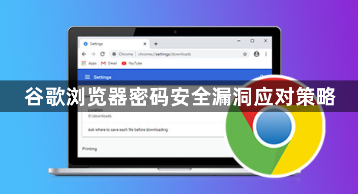谷歌浏览器密码安全漏洞应对策略1