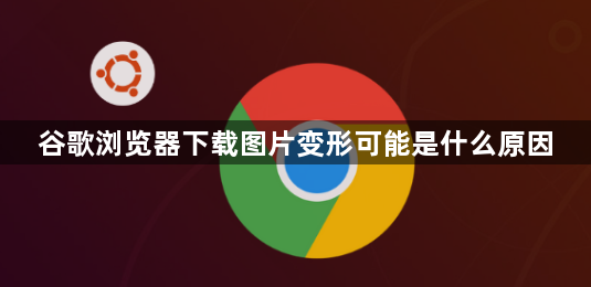 谷歌浏览器下载图片变形可能是什么原因1