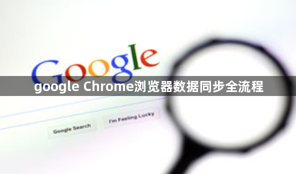 google Chrome浏览器数据同步全流程1