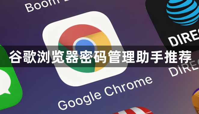 谷歌浏览器密码管理助手推荐1