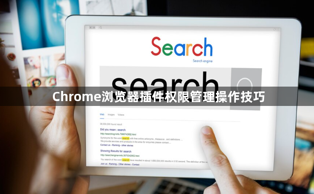 Chrome浏览器插件权限管理操作技巧1