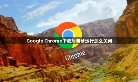 Google Chrome下载后自动运行怎么关闭1