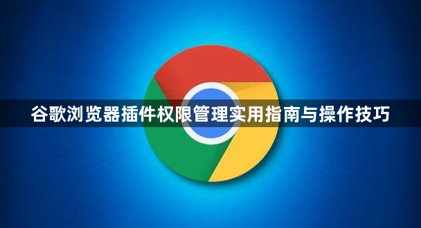 谷歌浏览器插件权限管理实用指南与操作技巧1