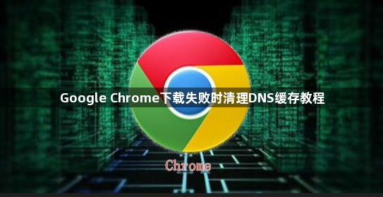 Google Chrome下载失败时清理DNS缓存教程1