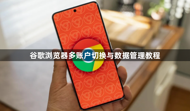 谷歌浏览器多账户切换与数据管理教程1