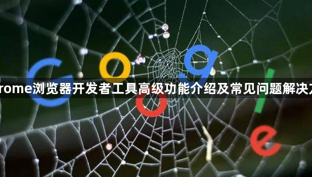 Chrome浏览器开发者工具高级功能介绍及常见问题解决方案1
