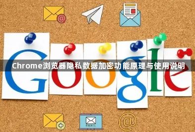 Chrome浏览器隐私数据加密功能原理与使用说明1