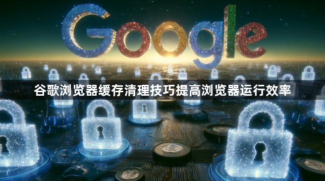 谷歌浏览器缓存清理技巧提高浏览器运行效率1