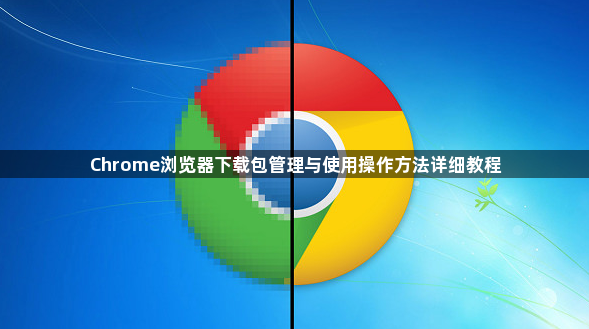 Chrome浏览器下载包管理与使用操作方法详细教程1