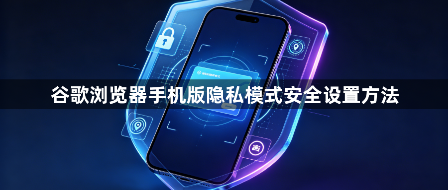 谷歌浏览器手机版隐私模式安全设置方法1