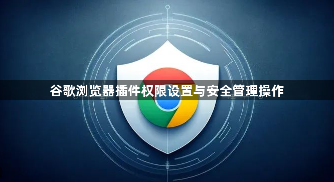 谷歌浏览器插件权限设置与安全管理操作1