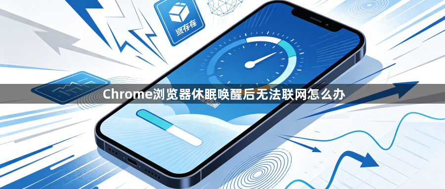 Chrome浏览器休眠唤醒后无法联网怎么办1