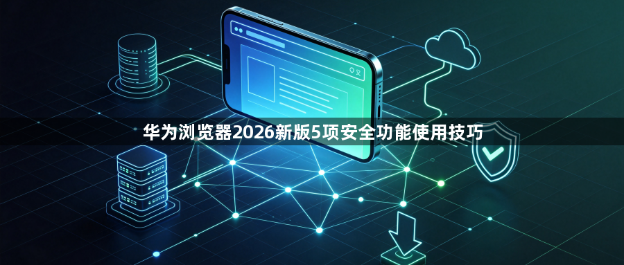华为浏览器2026新版5项安全功能使用技巧1