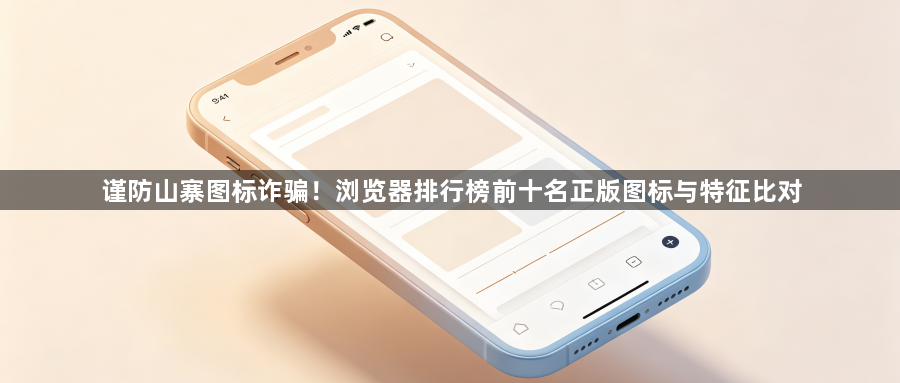 谨防山寨图标诈骗！浏览器排行榜前十名正版图标与特征比对1