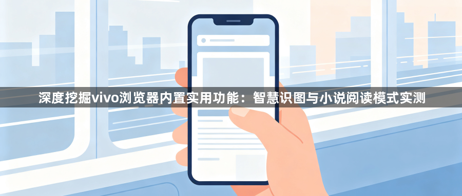 深度挖掘vivo浏览器内置实用功能：智慧识图与小说阅读模式实测1