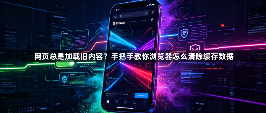 网页总是加载旧内容？手把手教你浏览器怎么清除缓存数据1