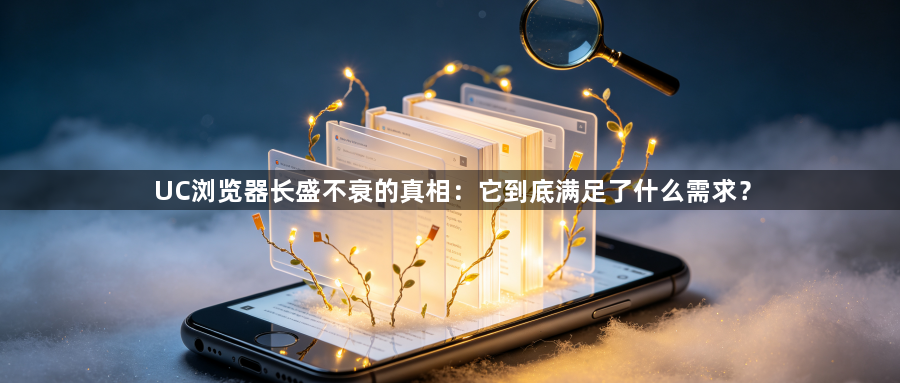 UC浏览器长盛不衰的真相：它到底满足了什么需求？1