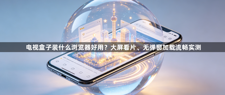 电视盒子装什么浏览器好用?大屏看片、无弹窗加载流畅实测1