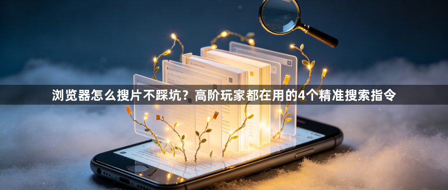 浏览器怎么搜片不踩坑？高阶玩家都在用的4个精准搜索指令1