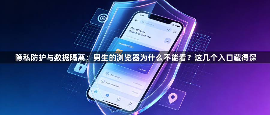 隐私防护与数据隔离:男生的浏览器为什么不能看?这几个入口藏得深1