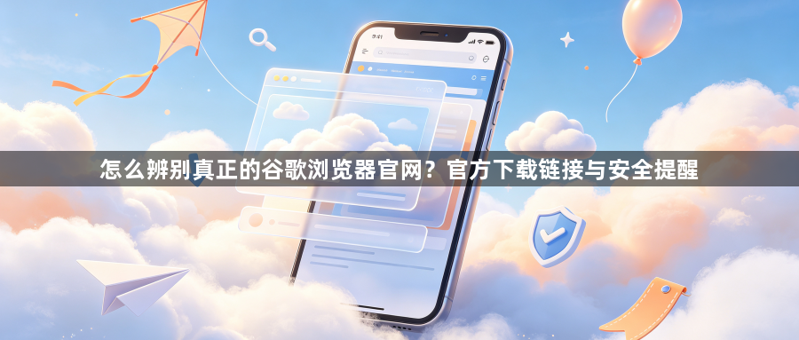 怎么辨别真正的谷歌浏览器官网？官方下载链接与安全提醒1