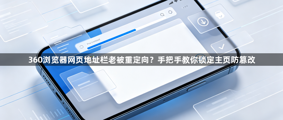 360浏览器网页地址栏老被重定向？手把手教你锁定主页防篡改1