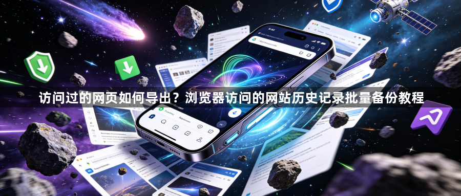 访问过的网页如何导出？浏览器访问的网站历史记录批量备份教程1