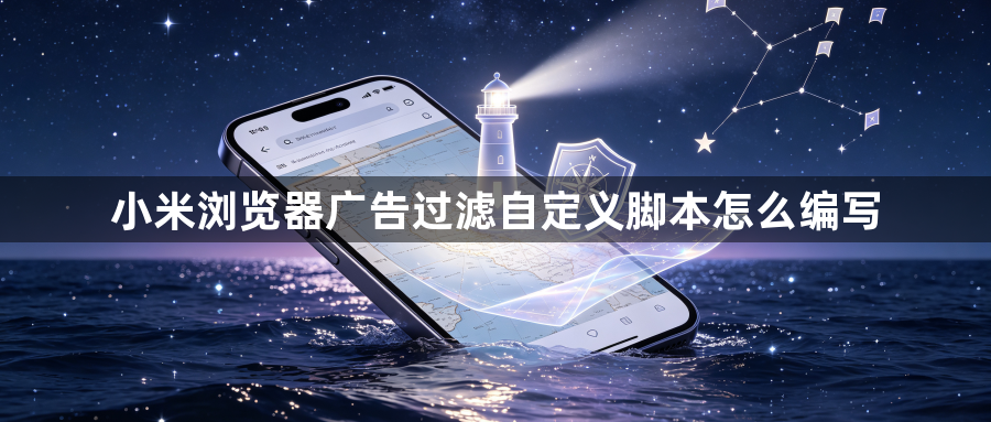 小米浏览器广告过滤自定义脚本怎么编写1