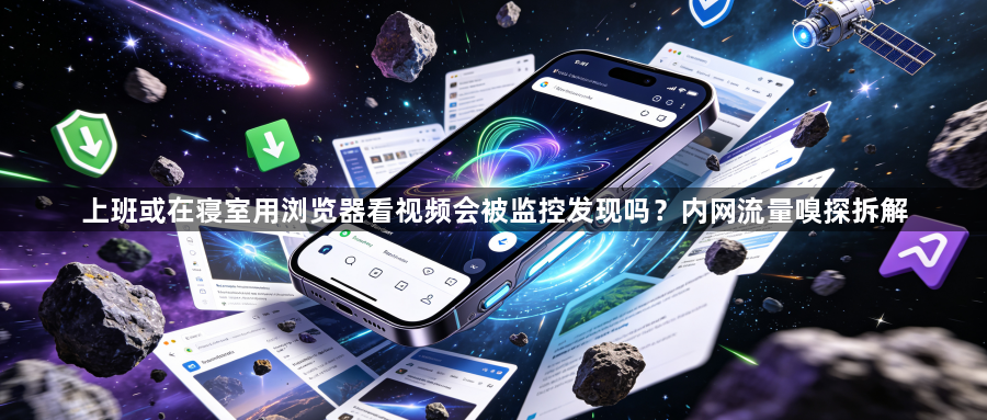 上班或在寝室用浏览器看视频会被监控发现吗？内网流量嗅探拆解1