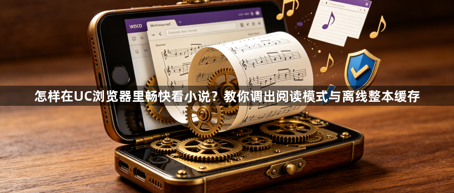 怎样在UC浏览器里畅快看小说?教你调出阅读模式与离线整本缓存1