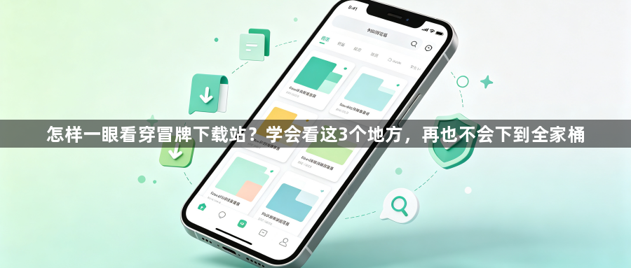 怎样一眼看穿冒牌下载站？学会看这3个地方，再也不会下到全家桶1