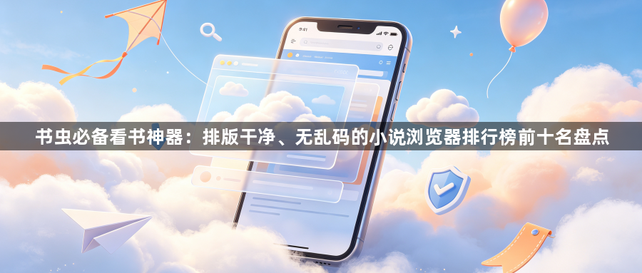 书虫必备看书神器：排版干净、无乱码的小说浏览器排行榜前十名盘点1