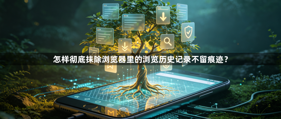 怎样彻底抹除浏览器里的浏览历史记录不留痕迹？1