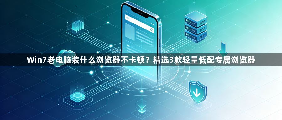 Win7老电脑装什么浏览器不卡顿？精选3款轻量低配专属浏览器1