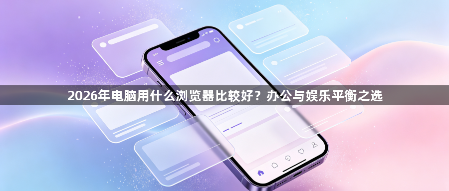 2026年电脑用什么浏览器比较好？办公与娱乐平衡之选1